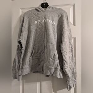 Peloton Light Gray Hoodie